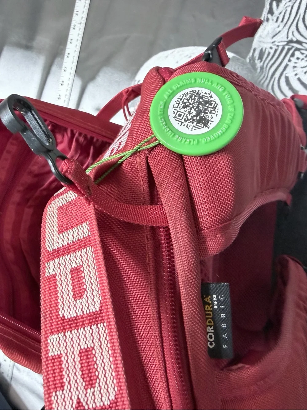 Supreme SS18 Red Backpack Bag